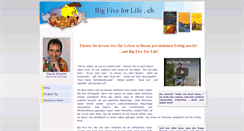 Desktop Screenshot of bigfiveforlife.ch