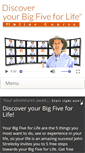 Mobile Screenshot of bigfiveforlife.net