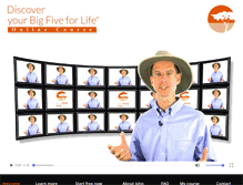 Tablet Screenshot of bigfiveforlife.net