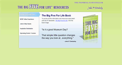 Desktop Screenshot of bigfiveforlife.com